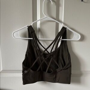 Olive Green Lululemon Bra